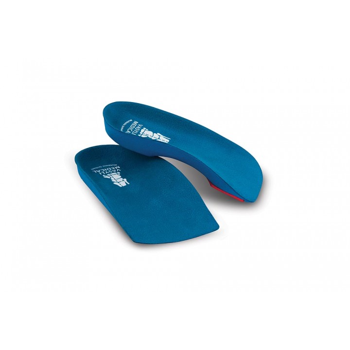 Vasyli Blue 3/4 Length Insoles